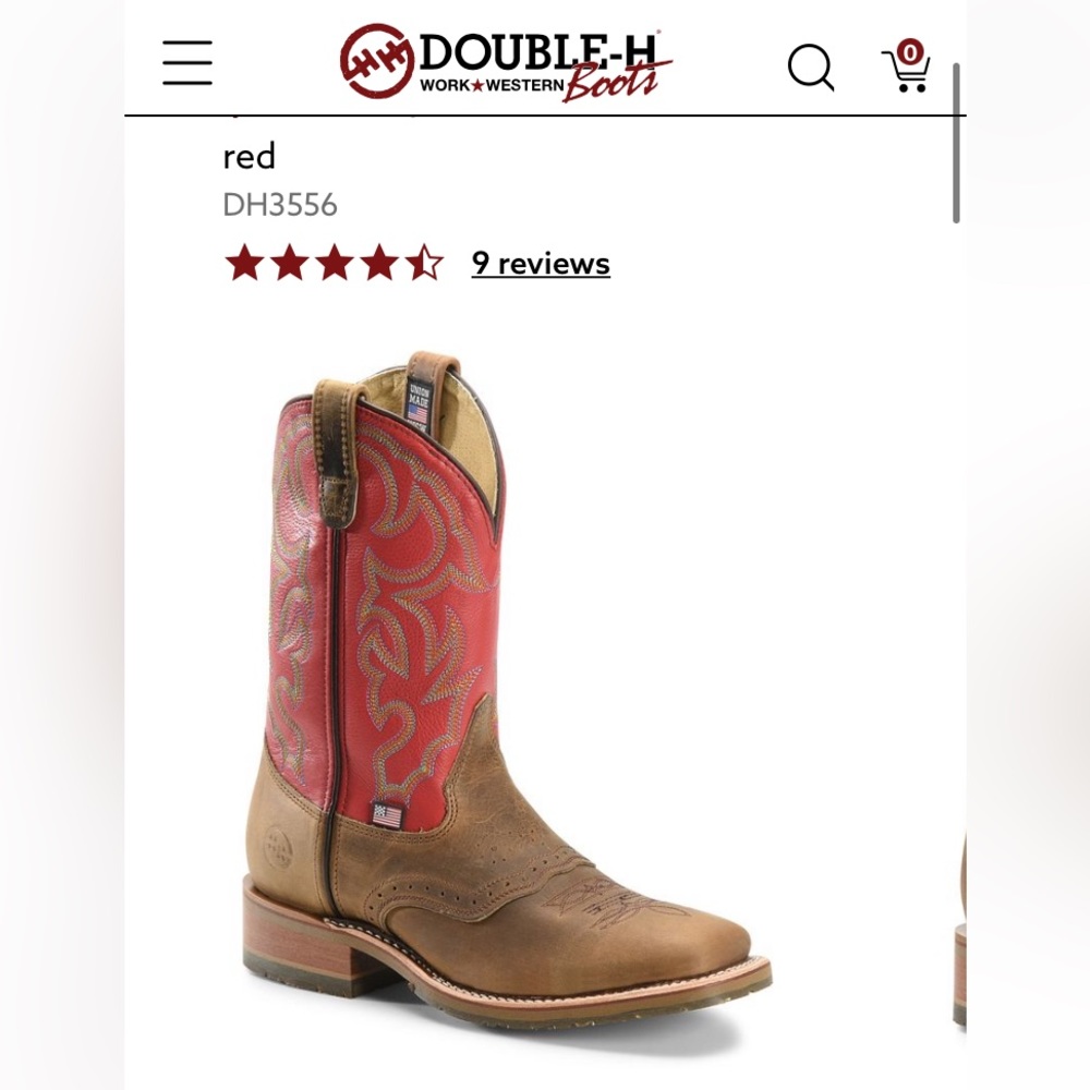 Double H mens boots